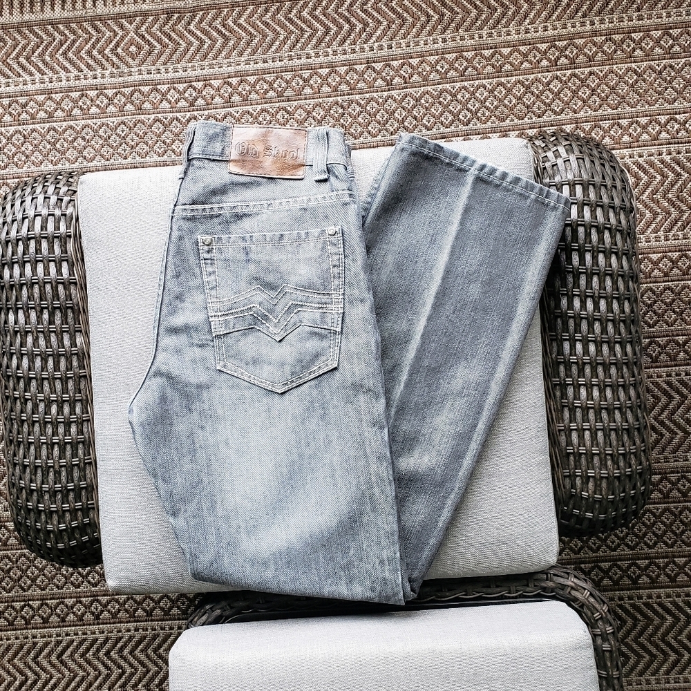 Old Skool Jeans Silver Color Size 30